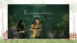 13th Balipara Foundation Awards | Lifetime Service Award | Dr Kushal Konwar Sarma