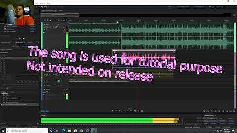 How to Mix Rap Vocals using Only Stock Plugins | Adobe Audition Tutorial 01