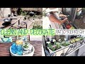 CLEAN AND DECORATE WITH ME | PATIO | MARSHALLS | HOMEGOODS | TARGET
