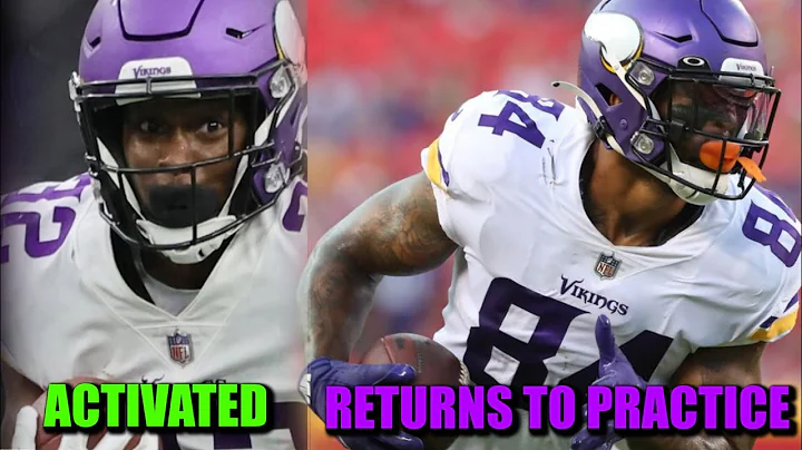 Vikings RB Ty Chandler Activated from IR, TE Irv S...