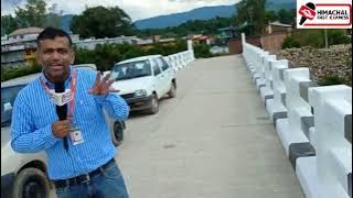 Jai Ram Thakur/ Bridge /Sulpur Jboth/ Sarkaghat News/ Himachal Fast Express/ Jahu News
