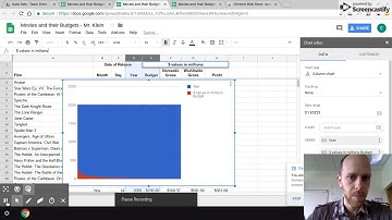 Hypothesis Tests with Google Sheets Video 1