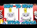 How To Draw A Spring Lamb And Duckling