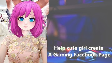How to create facebook gaming page