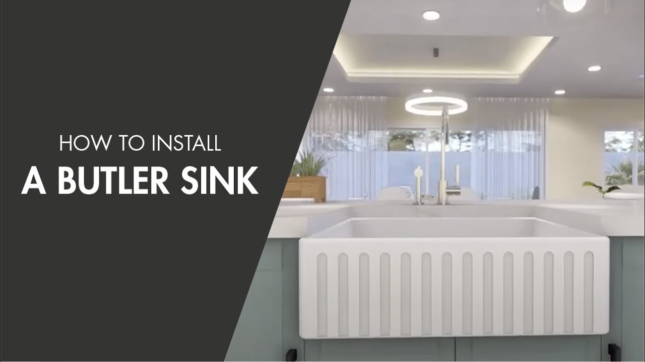 Turner Hastings Butler Sink Installation Video YouTube