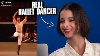 Real Ballerina Reacts to VIRAL ballet TIKTOKs *DON&#39;T DO THAT!*