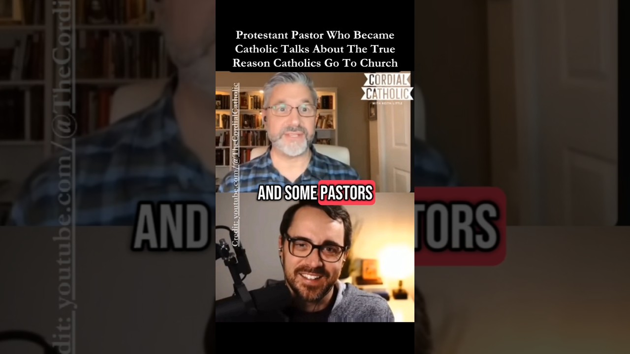 The reason why Catholics really go to mass | Former protestant pastor explains