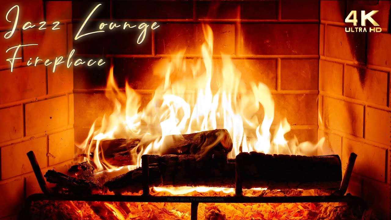 Relaxing Jazz Lounge Music Fireplace Cozy Night Jazz Ambience YouTube