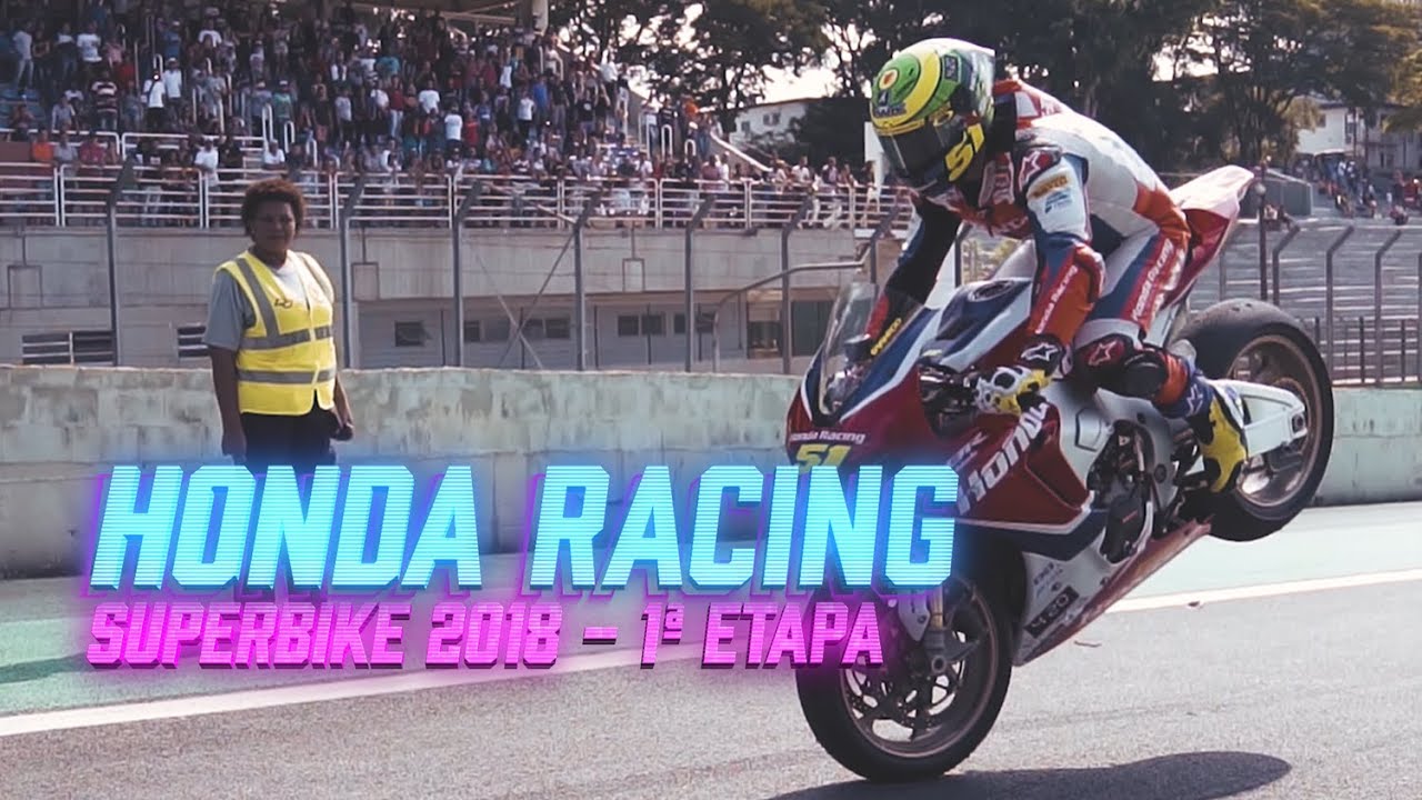 Honda Racing larga na primeira fila da corrida da SuperBike