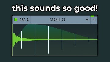 Granular sound design is insane with Serum 2..