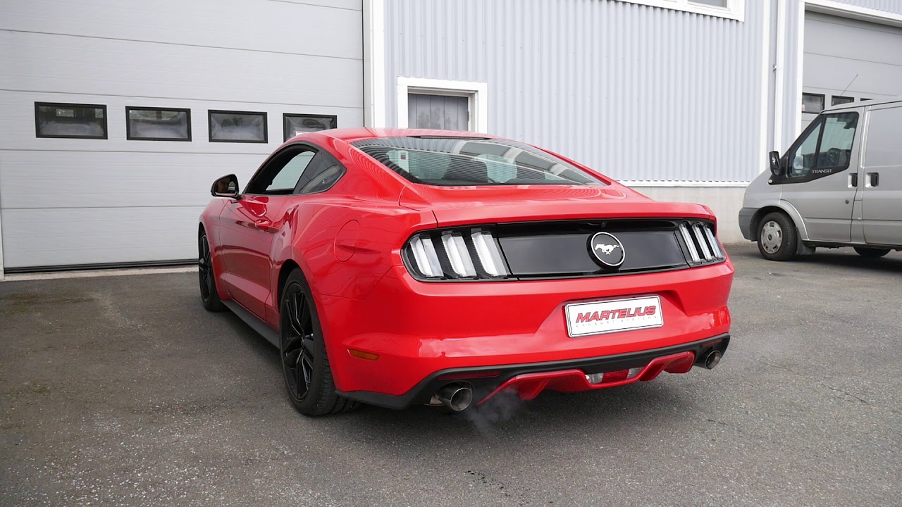 ford bronco Ford Mustang Ecoboost Martelius Exhaust soundcheck