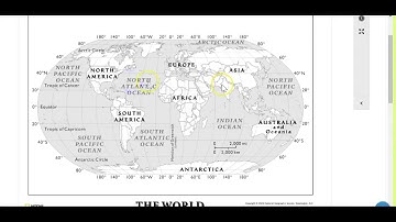 Latitude and Longitude Practice Instructions