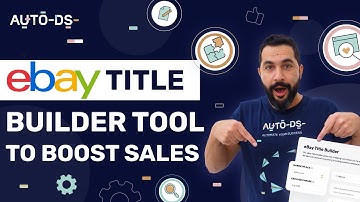 The eBay Title Builder Tool | 🚨 NEW Feature To Boost Your eBay Sales