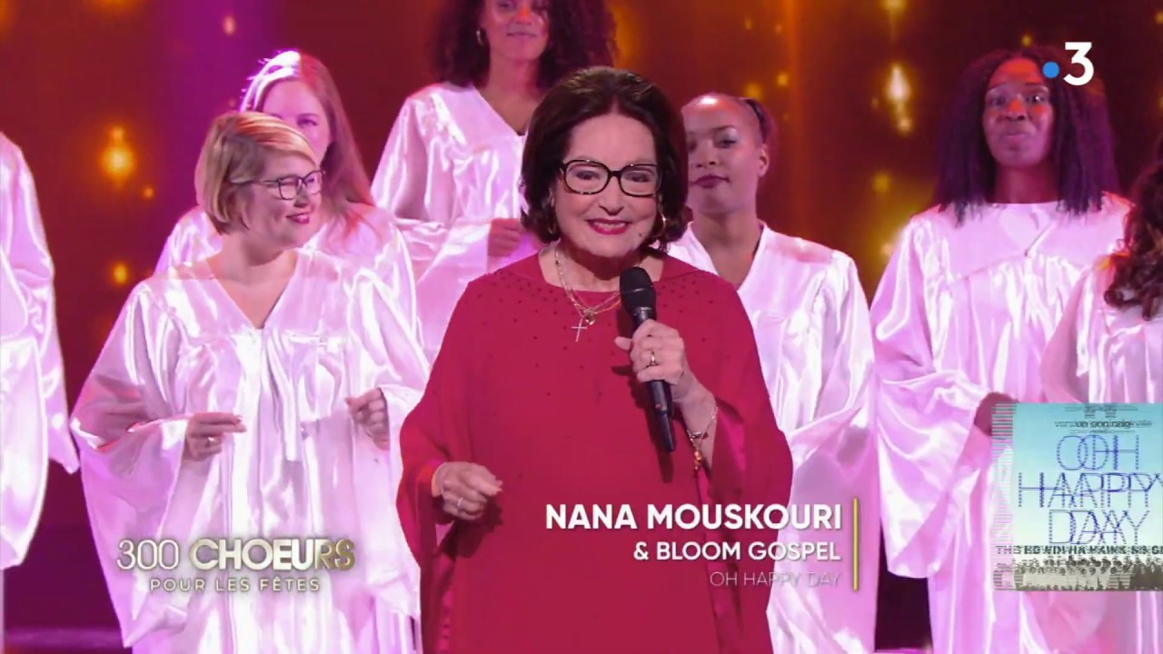 Bloom Gospel Choir  Oh Happy Day with Nana Mouskouri