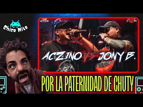 👾POR LA PATERNIDAD DE CHUTY 👾 ACZINO VS JONY B (EXHIBICIÓN) SANGRE X SANGRE Vol 3 I Camp League