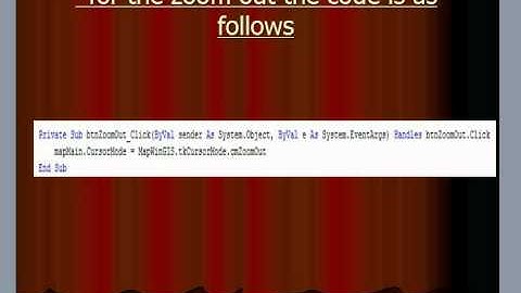 Build a Desktop GIS Application Using MapWinGIS and vb.net - Part 1