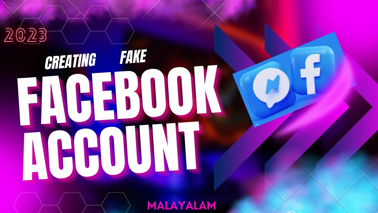 How to create fake facebook account|malayalam|2023|NIBIN TECHY