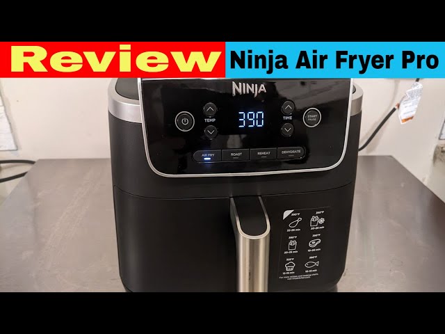 Ninja Air Fryer PRO 4-in-1 timer stuck 3 minutes display
