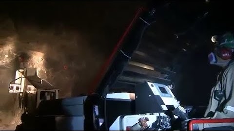 Underground Mining with GETMAN machinery.