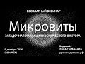 Микровиты - загадочные эманации космического фактора