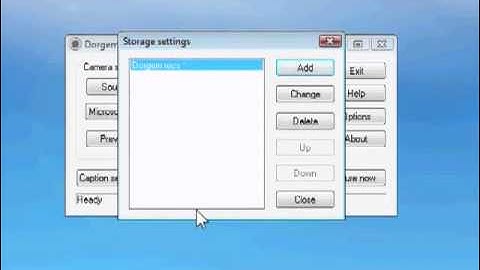 Make Your Webcam A Security Cam! -How To Use Dorgem! - YouTube.FLV