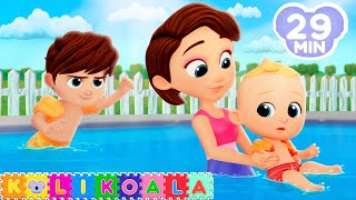 Swimming Song 🏊‍♂️ and more Nursery Rhymes | KOLI KOALA | Kids Songs