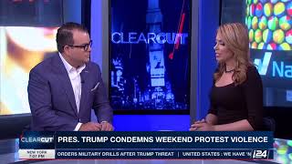i24NEWS English - Evan Bernstein Joins Michelle Makori to Discuss Charlottesville Violence