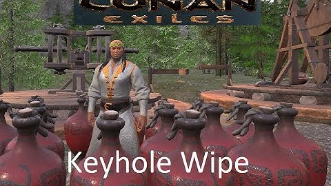 New Way to Wipe Keyhole without Gods