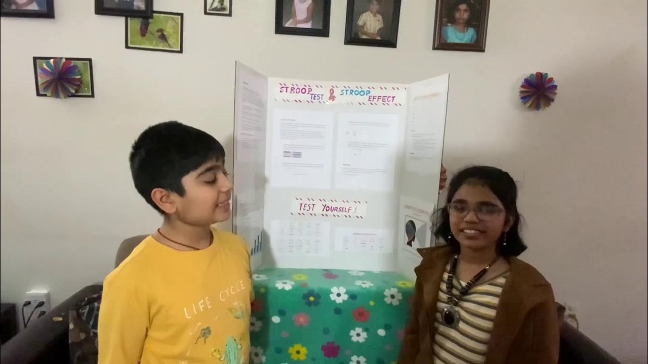 Science Fair 2021 Stroop Test and Stroop Effect - YouTube