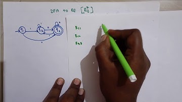 TOC part 24 - DFA to RE formula method with three states in Tamil