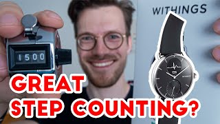 Withings Scanwatch Review: Step Counting (Test)