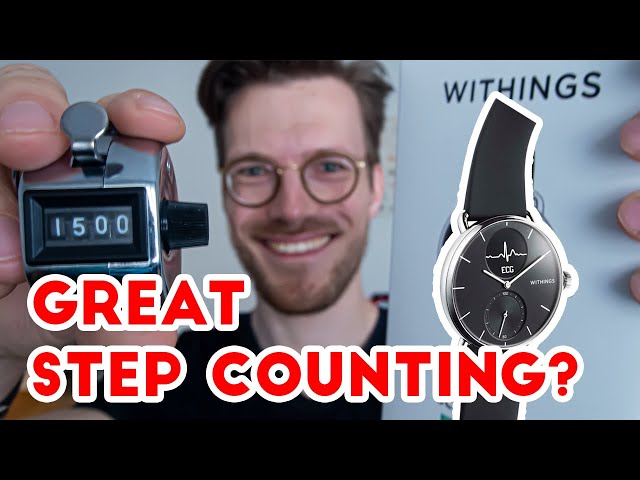 Withings Scanwatch Review: Step Counting (Test)