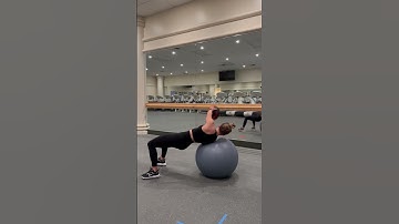 Swiss Ball Med Ball Core Rotation