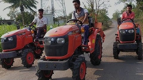 kubota neostar 21hp tractor, reverse forward rotavator