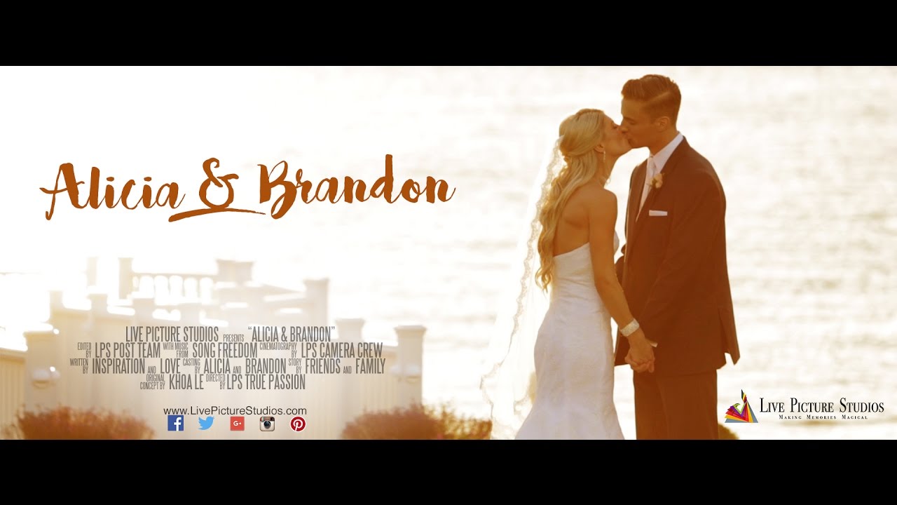 Alicia and Brandon Wedding Highlight at The Candlewood Inn, CT by Live Picture Studios