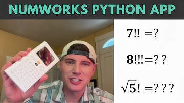 Numworks Calculator Python App is Fun!