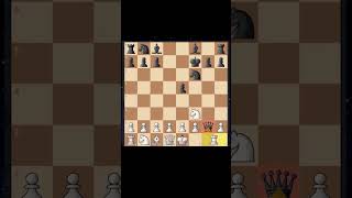 Ye Opening Opponent Ka Dimaag Hila Degi 🤯 | Crazy Chess Trap ♟️#chess #shortvideo
