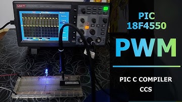 PIC18F4550 Módulo CCP ¿Cómo configurar  PWM  Modulación por Ancho de Pulso? PIC C COMPILER Parte 1