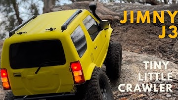 1:10 Scale RC Rock Crawler | MST CMX Suzuki Jimny J3 #rccrawler #jimny #suzuki #injora #4wd #rcjono
