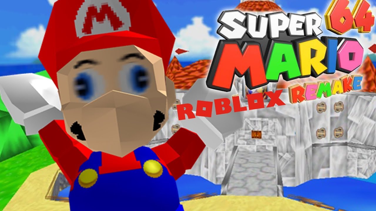 Super Mario 64 Remake In Roblox Roblox Adventures Roblox Gameplay Youtube - mario 64 shirt roblox