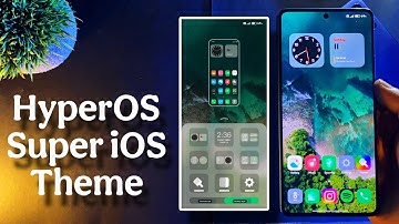 HyperOS Super iOS Theme For Any Xiaomi Devices | New Premium System Ui | #hyperos #ios