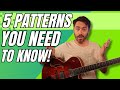 5 Bebop Patterns You NEED To Know! | Back Cycling Chord Progression Lines