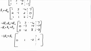 Matrices - Row Operations (4 of 4).mov