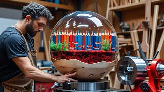: Don't Miss, Watch Now: The CRAZY Epoxy Glue and Colored Pencil Combo You Won't Believe!