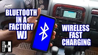 FACTORY WJ HEAD UNIT GETS BLUETOOTH AND WIRELESS FAST CHARGING