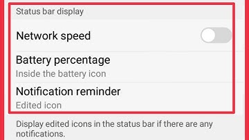 Vivo | Status Bar Display Settings Like | Network Speed | Battery Percentage Y91i