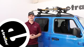 Compatible? Yes! The Yakima FatCat EVO 4 Ski and Snowboard Carrier Fits a 2021 Jeep Gladiator