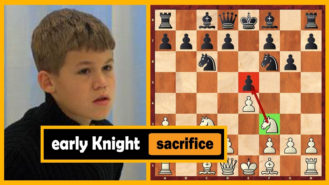 Queen Sacrifice #chess #magnuscarlsen