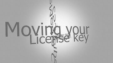 eMedia CS2 tutorial 105 ENG - Moving your License key