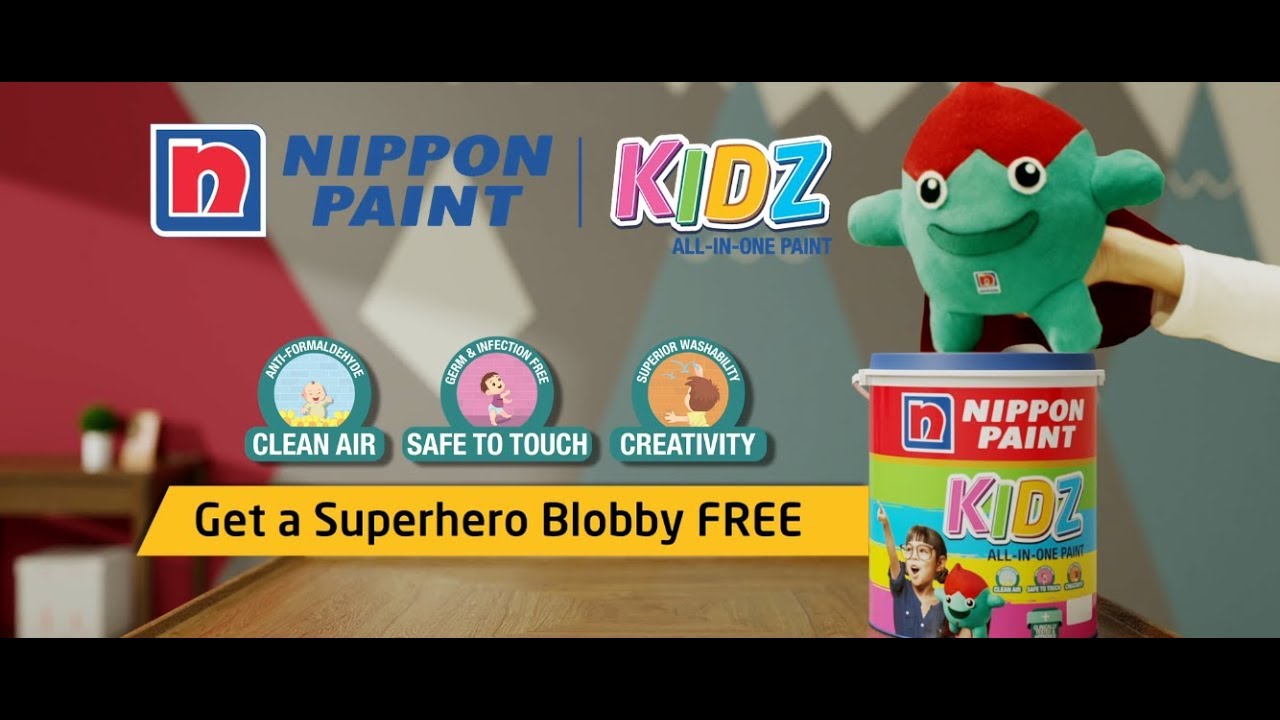  Nippon  Paint  KIDZ All In One Paint  TVC YouTube